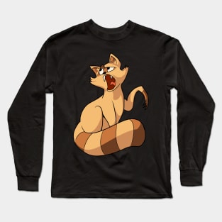 Annoyed Raccoon Long Sleeve T-Shirt
